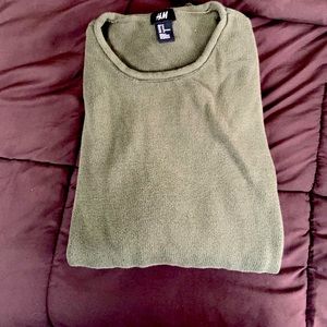 H&M Green sweater, Medium